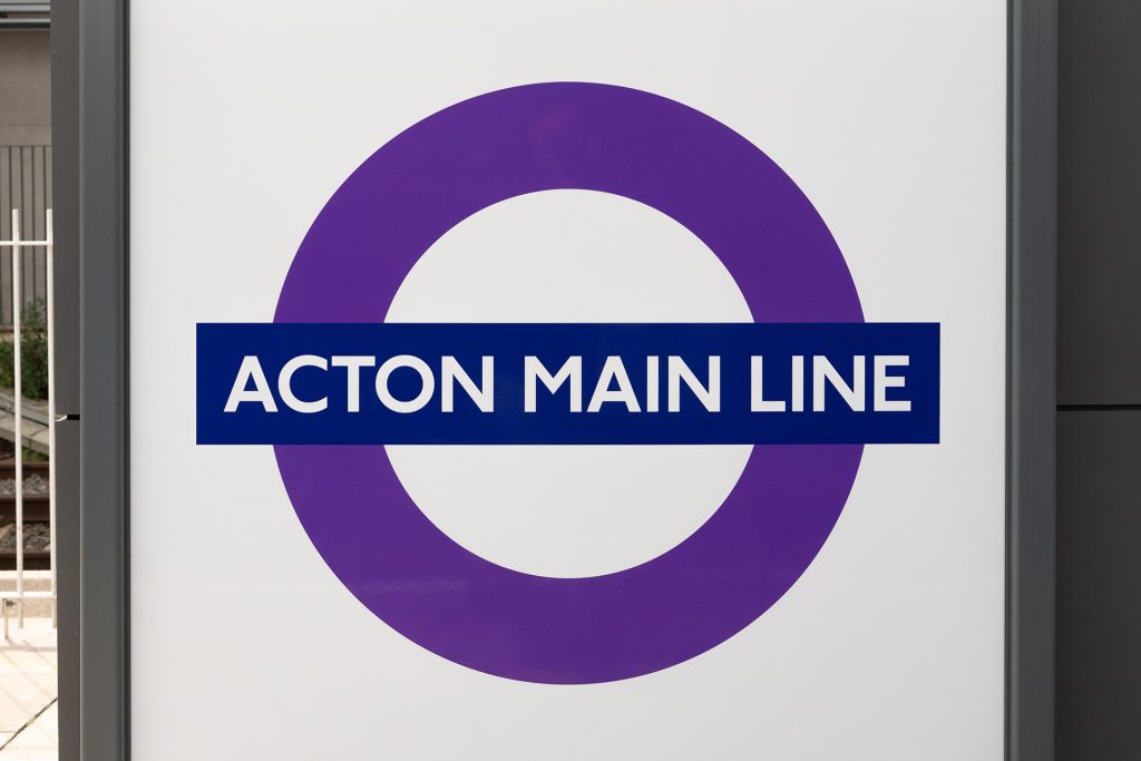 Action main line - london tube station.