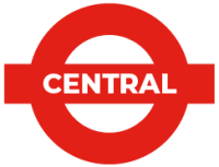 The central logo on a white background.